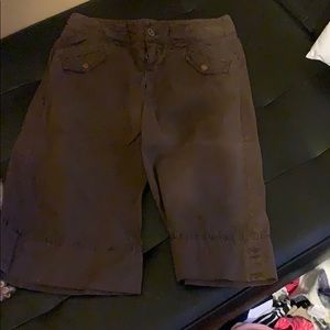 Cropped Casual Pants